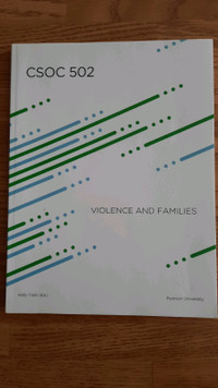 Violence and Families CSOC502 scholars Coursepack