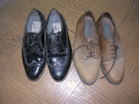 dress shoes (men's size nine) X2