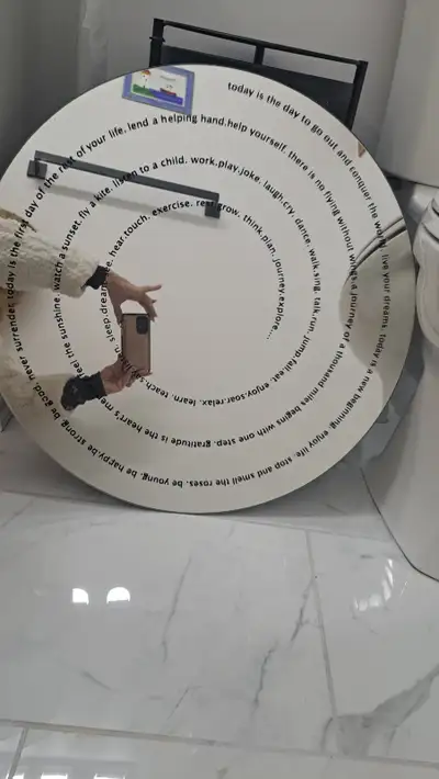 Extra Large Mirror  with a beautiful poem, View more
