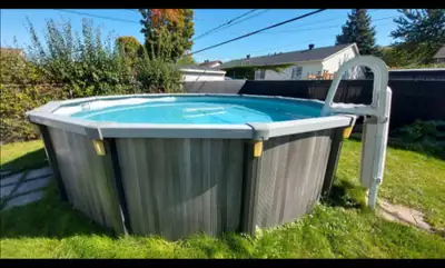 PISCINE 15'-TREVI 2022 -Remonter avecToile-Écumoire et Jet Neuf, View more