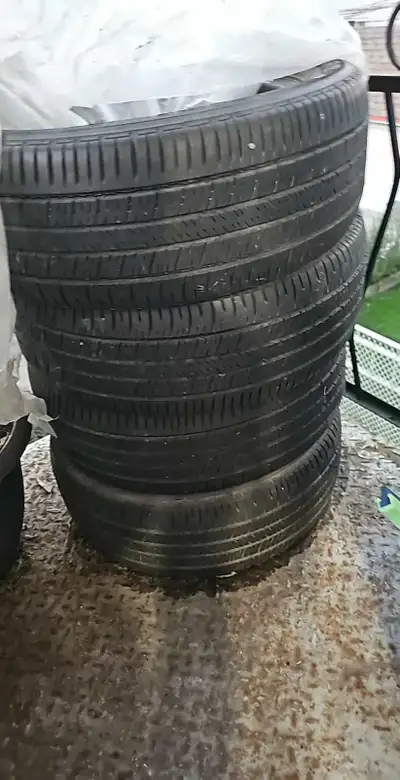 Selling a set of 4 used tires 205/55R16 in good condition. Still good tread left, no major cracks or...