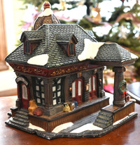 Christmas Village Buildings and Acc. Many rare items. Ad#2