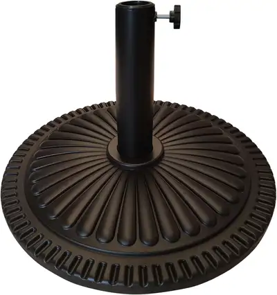 T&Jero 26 lb Round Heavy Duty Patio Market Table Umbrella Base S, View more
