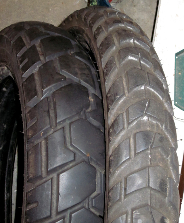 Motorcycle Tires Free to a Good Home in Motorcycle Parts & Accessories in Terrace