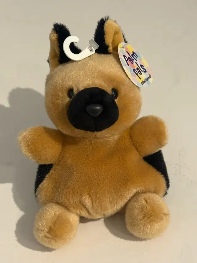 Aurora Palm Pals - 5.5" Hans German Shepherd Adorable Stuffie 