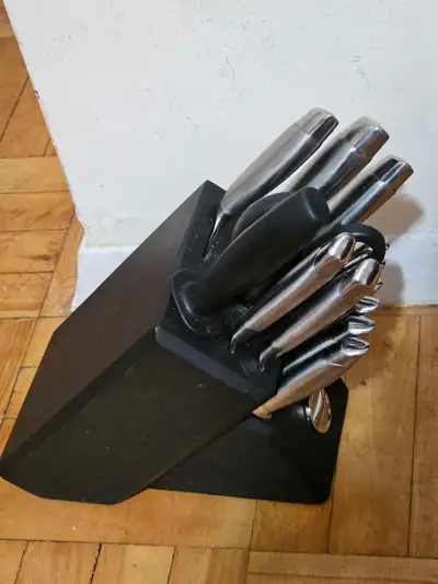 BN)KitchenAid Knife Block Set, View more