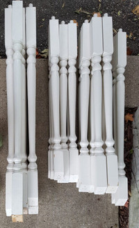 White Spindles/Balusters
