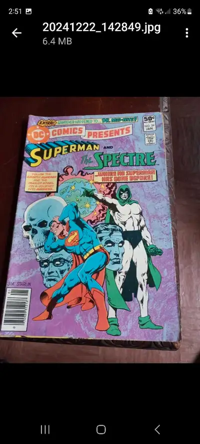 DC Comics Superman and Spectre, View more