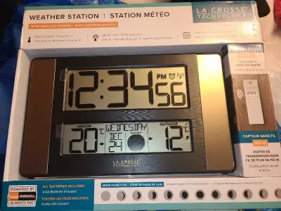 La Crosse Technology Weather station, View more