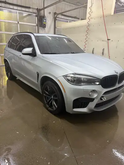 Selling my 2016 Bmw x5m 5% tint on all windows and 35% on windshield Catless downpipes Wishbones rep...
