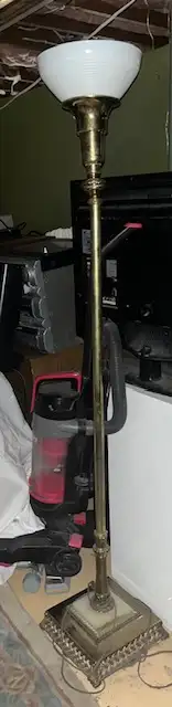 OLD Antique Brass floor Lamp for lighting. I deliver!, View more