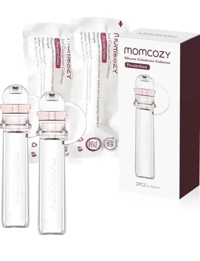 Momcozy Reusable Colostrum Collector, BPA-Free, 5ml, 2pcs, View more