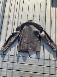 Men’s motorcycle leather jacket