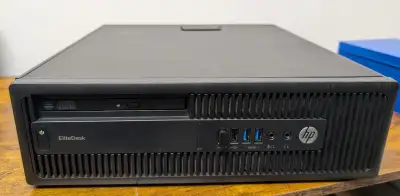 Windows 11 HP Elitedesk 800 G2 Desktop PC i5-6500 8GB RAM + SSD, View more