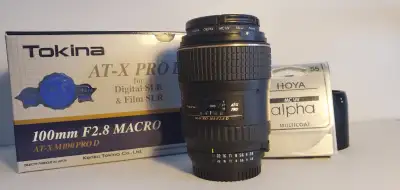 Tokina AF Objectif macro 100 mm f/2.8 AT-X M100 Pro pour nikon, mise au point à partir de 30cm (Rapp...