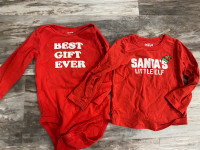 Christmas Shirts 2T size 