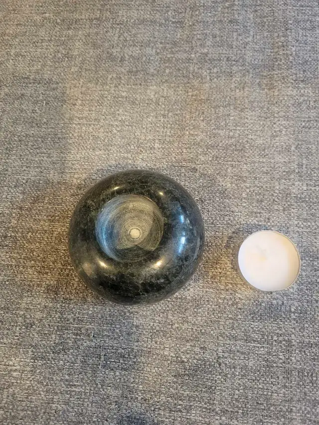 Vintage Green stone Candle Holder63694106963073121