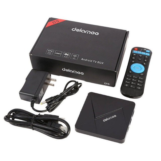 BNIB Dolamee Android TV Box - 1 GB ROM, 8 GB RAM - $50 in Video & TV Accessories in City of Toronto