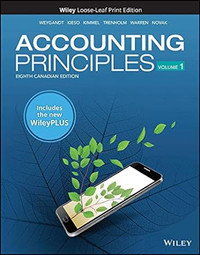 Accounting Principles, 8CE Volume 1