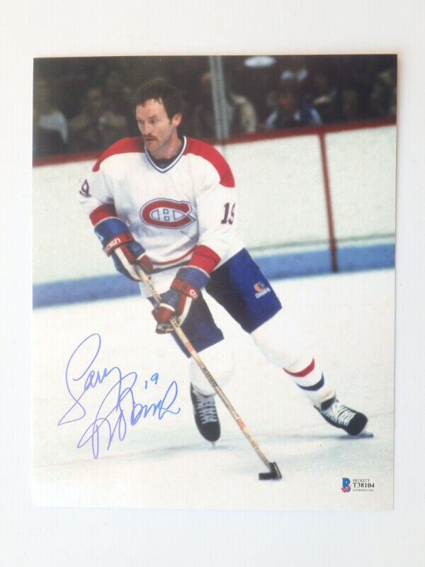 Larry Robinson Montreal Canadiens Signed 8x10 Photo With COA in Arts & Collectibles in Dartmouth