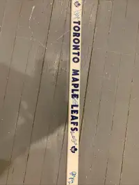 Toronto Maple Leafs signed stick