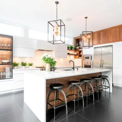 Two-Tone Kitchen Cabinets, View more