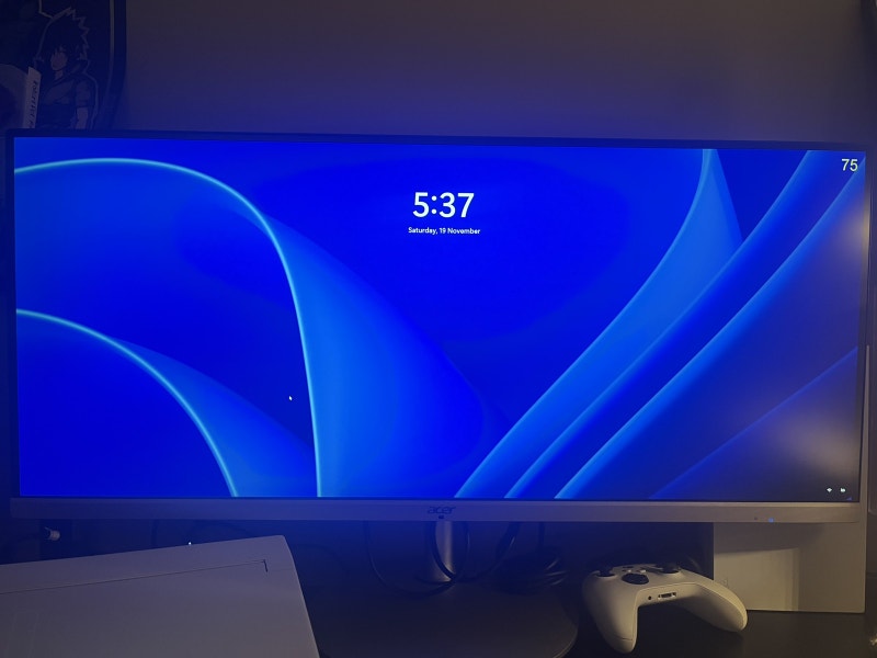 Acer 34' QHD 75Hz 1ms GTG IPS LED FreeSync Gaming Monitor Monitors