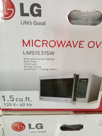 New microwave oven 