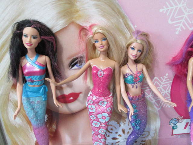 Barbie 6 Grandes Sirènes de Luxe 15$ Chacune ou 2 Pour 25$ dans Jouets et jeux  à Longueuil/Rive Sud - Image 2