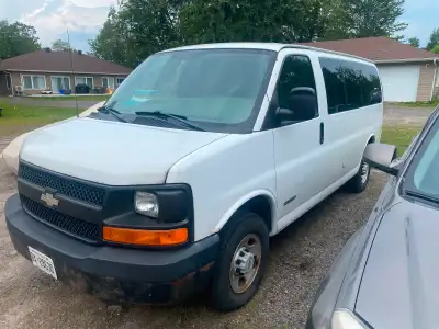 Van ran great but needs a new transmission. There is also a spot on the frame that I have been made...