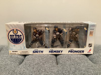 McFarlane Edmonton Oilers 3 Pack Box Set Smith Hemsky Pronger