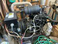 ISUZU Diesel Engine 3CE1, connected generator (only 334 hours)