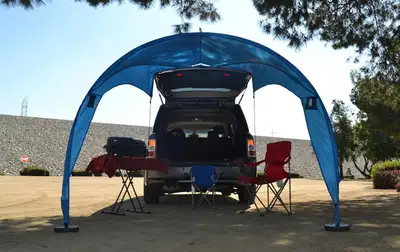 Also comes with a pair of REDCAMP Heavy Duty Suction Cup Anchor with Securing Hook Tie Down, Camping...