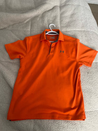 Under armour and Fula golf shirts 