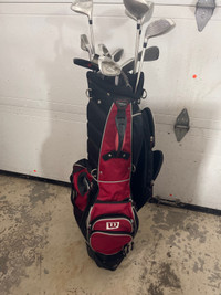 Golf bag and set 