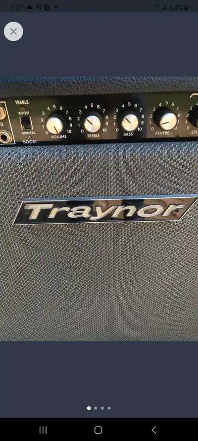 1970's Traynor signature reverb amp Solid state 4x10 Traynor Speakers Reverb and Tremolo Great condi...