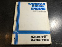 Yanmar 3JH2-TE and 3JH2-TBE Marine Diesel Engine Parts Catalog