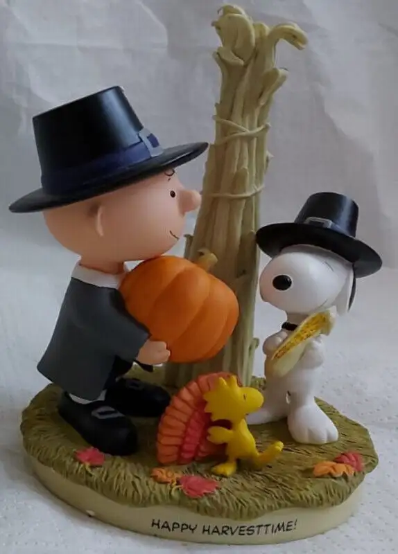 2 HALLMARK PEANUTS GALLERY CERAMIC COLLECTABLES63005667245315122