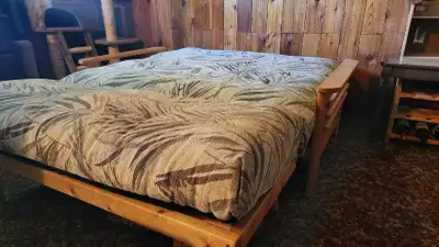 solid pine canadian made futon, View more