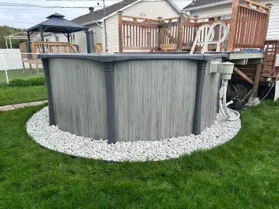 Piscine Hors Terre Jacuzzi 12Pi Eau Salée, View more