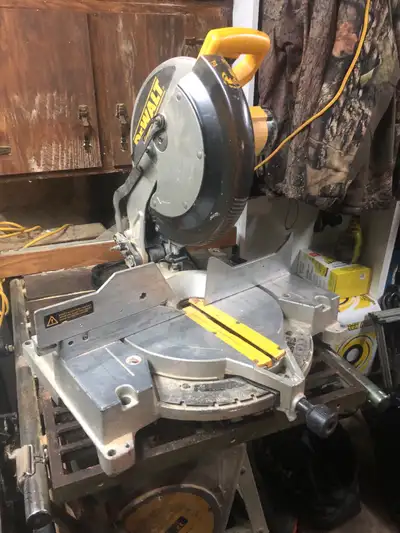 12” dewalt mitre saw, chop saw, View more