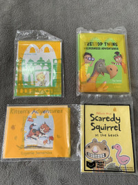 McDonald's Happy Meal Books 4 to choose from