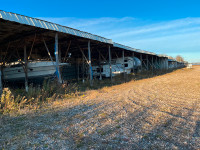 COVERED BOAT & RV STORAGE on ST.JOES ISLAND