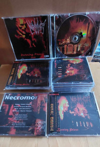 CD  Necromortis (Joliette)- Burning Priest 1997/2022 death metal