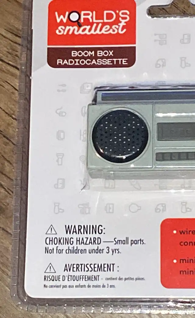  World’s smallest boombox Bluetooth speaker62863728130177121