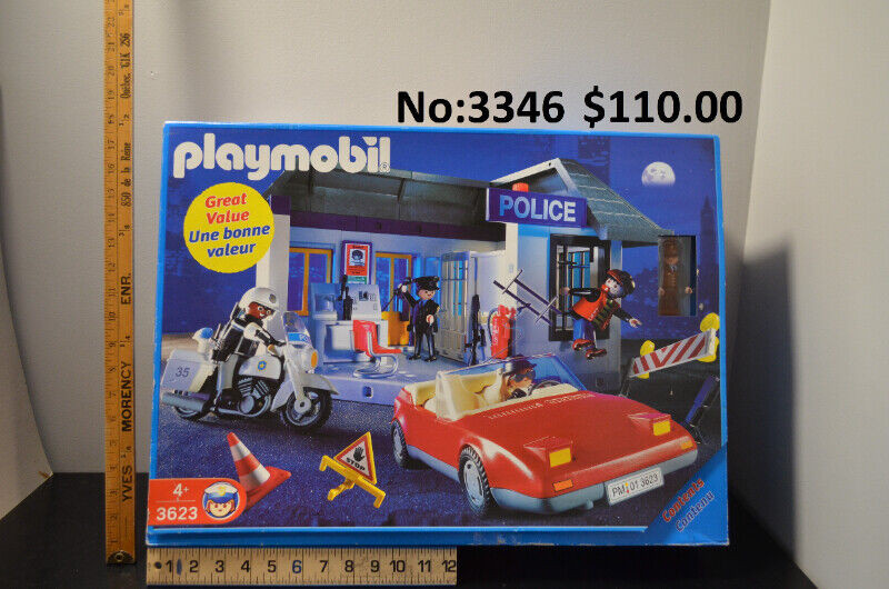 Playmobil poste de police no 3623 année 2001 | Art et objets de collection  | Victoriaville | Kijiji