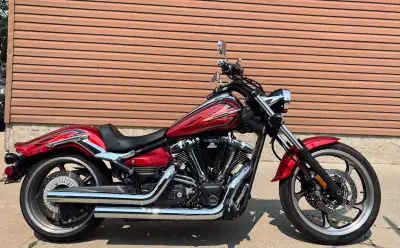 Yamaha Raider daily rider. Was dropped at low speed leaving a dent in the tank left side, does not s...