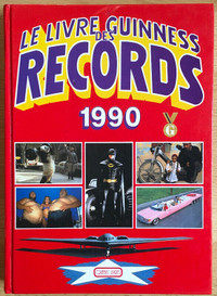 Le livre GUINNESS des records 1990