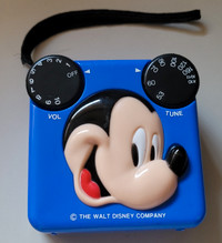 Vintage The Walt Disney Co. Mickey Mouse Transistor Radio