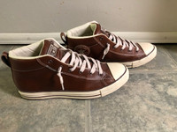 CONVERSE LEATHER ALL STAR HI TOPS